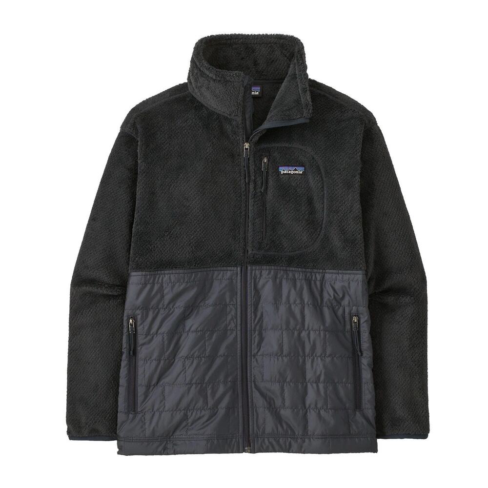PATAGONIA Re-tool hybrid Full Zip Jacket Fleece Dark Natural L